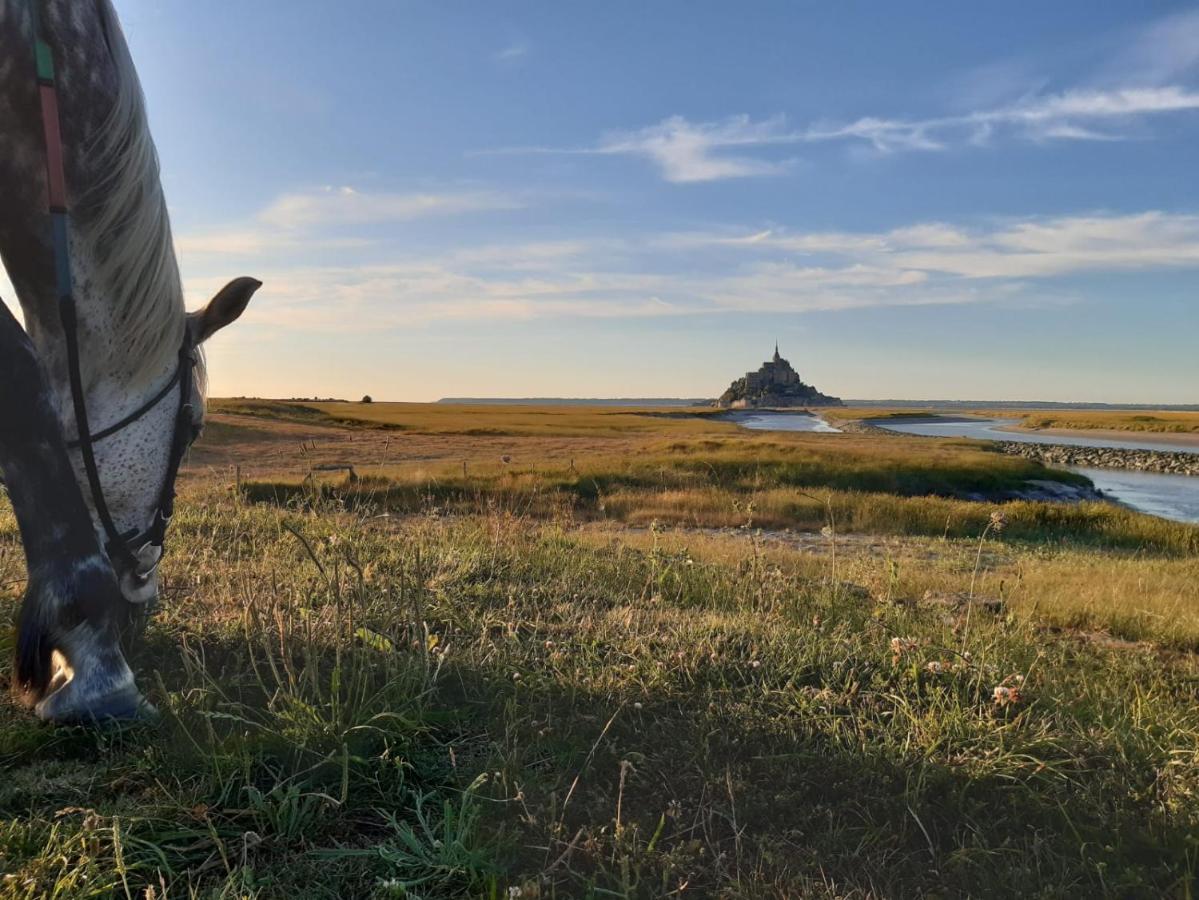 פונטורסון Gite Le Chausey Mont Saint Michel מראה חיצוני תמונה